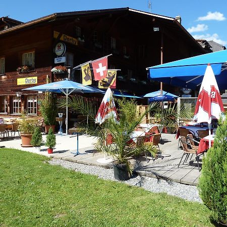 Gasthof Derby Otel Zweisimmen Dış mekan fotoğraf