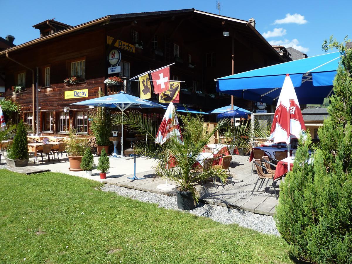 Gasthof Derby Otel Zweisimmen Dış mekan fotoğraf